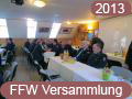 FFW Versammlung 2013
